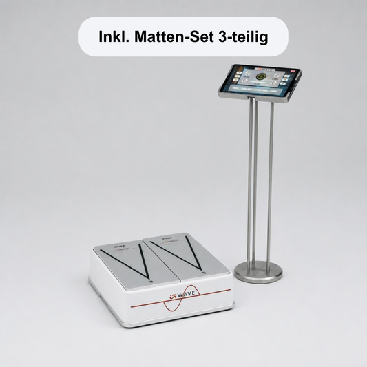 SiWAVE MULTI BASIC Schwingungsplatte inkl. Matten-Set 3-teilig