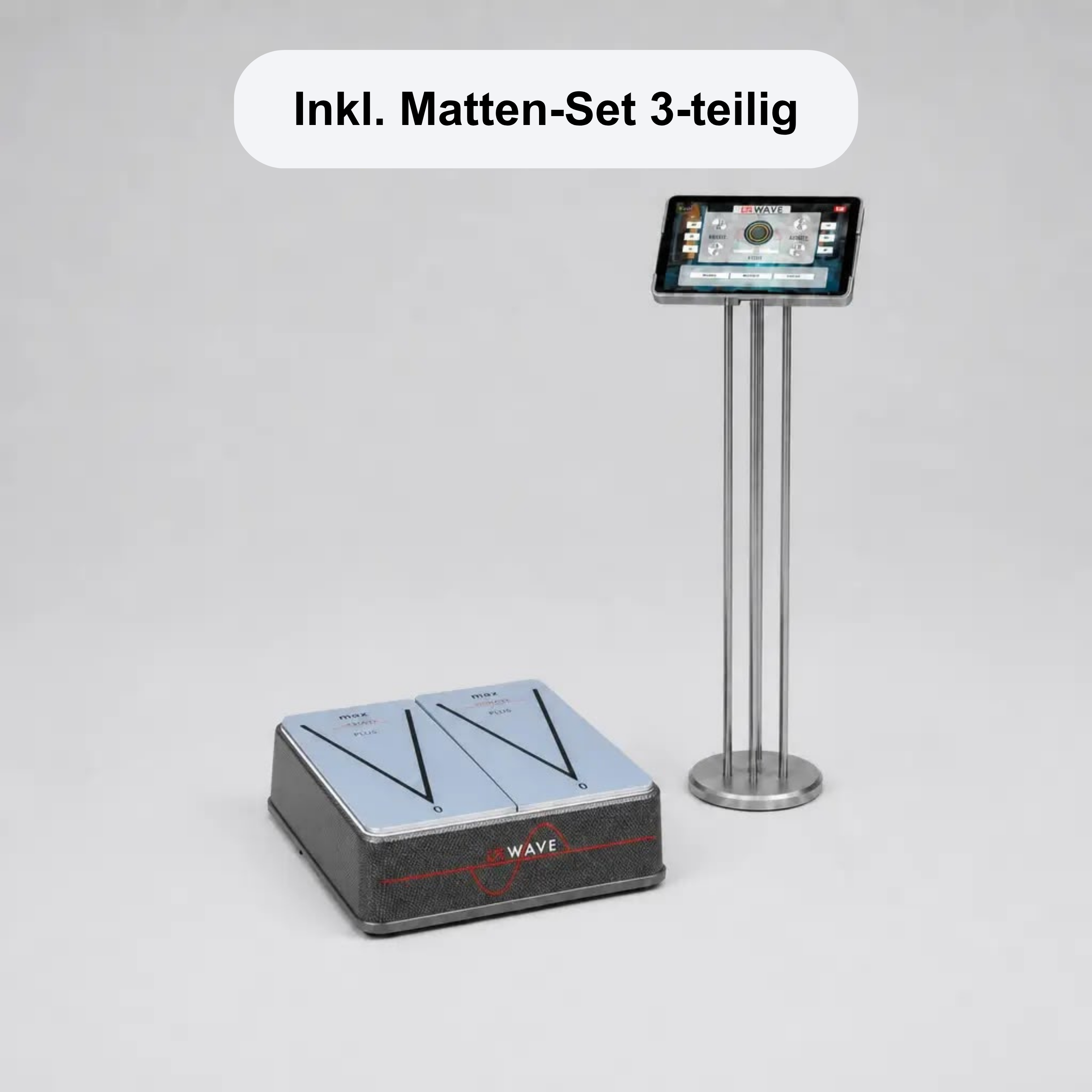 SiWAVE MULTI PLUS Schwingungsplatte inkl. Matten-Set 3-teilig